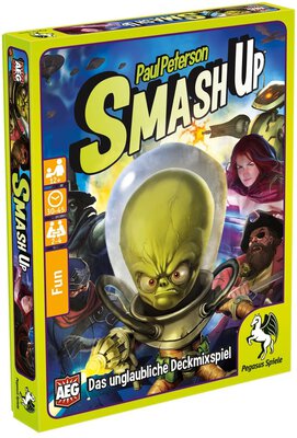 Alle Details zum Brettspiel Smash Up und ähnlichen Spielen