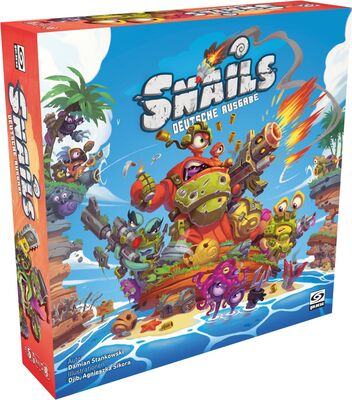 Alle Details zum Brettspiel Snails und ähnlichen Spielen