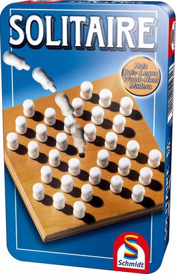 Alle Details zum Brettspiel Solitaire / Solitär / Solo-Halma / Steckhalma und ähnlichen Spielen