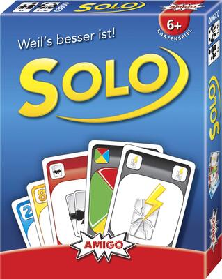 Alle Details zum Brettspiel Solo und ähnlichen Spielen