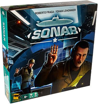 Alle Details zum Brettspiel Sonar und ähnlichen Spielen