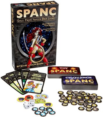 Alle Details zum Brettspiel SPANC: Space Pirate Amazon Ninja Catgirls und ähnlichen Spielen