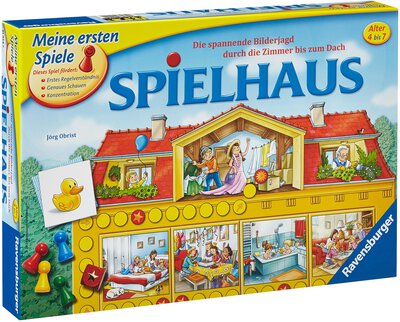 Alle Details zum Brettspiel Spielhaus / Chip & Charly und ähnlichen Spielen