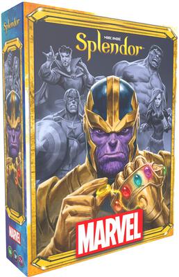 Alle Details zum Brettspiel Splendor Marvel und ähnlichen Spielen