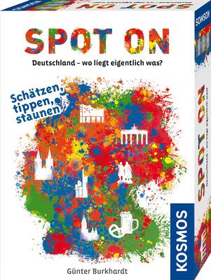 Alle Details zum Brettspiel Spot On und ähnlichen Spielen