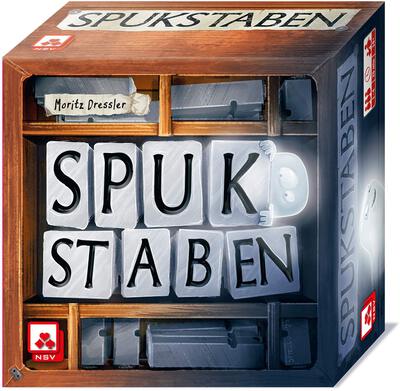 Alle Details zum Brettspiel Spukstaben und ähnlichen Spielen