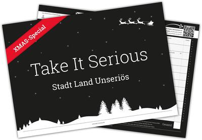 Alle Details zum Brettspiel Stadt Land Unseriös: XMAS-Special und ähnlichen Spielen