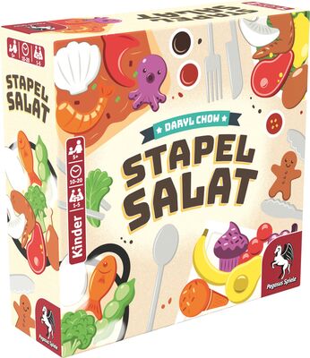 Alle Details zum Brettspiel Stapelsalat und ähnlichen Spielen