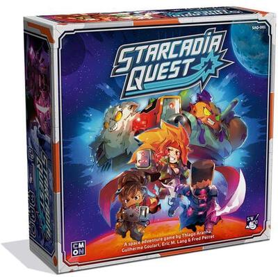 Alle Details zum Brettspiel Starcadia Quest und ähnlichen Spielen