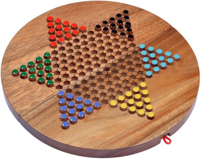 Alle Details zum Brettspiel Stern-Halma (Chinese Checkers) und ähnlichen Spielen