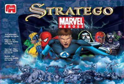 Alle Details zum Brettspiel Stratego: Marvel Heroes und ähnlichen Spielen