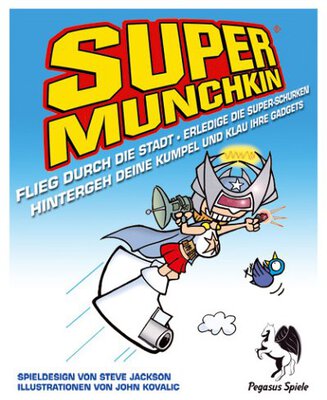 Alle Details zum Brettspiel Super Munchkin und ähnlichen Spielen