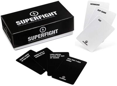 Alle Details zum Brettspiel Superfight und ähnlichen Spielen