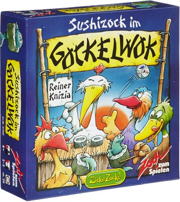 Alle Details zum Brettspiel Sushizock im Gockelwok und ähnlichen Spielen