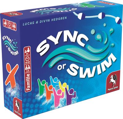 Alle Details zum Brettspiel Sync or Swim und ähnlichen Spielen