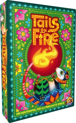 Alle Details zum Brettspiel Tails on Fire und ähnlichen Spielen