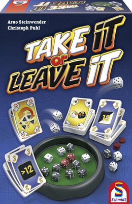 Alle Details zum Brettspiel Take It or Leave It und ähnlichen Spielen
