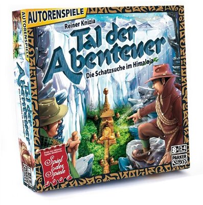 Alle Details zum Brettspiel Tal der Abenteuer: Die Schatzsuche im Himalaja und ähnlichen Spielen