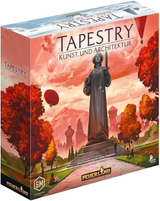 Alle Details zum Brettspiel Tapestry: Kunst & Architektur (2. Erweiterung) und ähnlichen Spielen