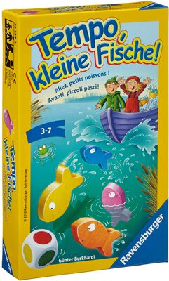 Alle Details zum Brettspiel Tempo, kleine Fische! und ähnlichen Spielen