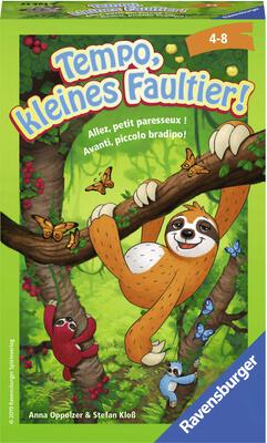 Alle Details zum Brettspiel Tempo, kleines Faultier! und ähnlichen Spielen