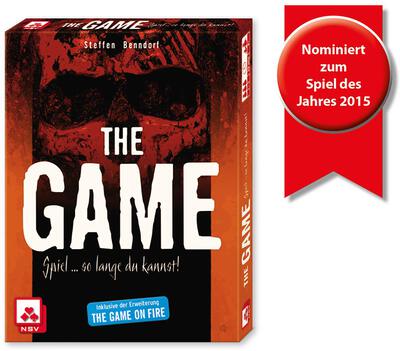 Alle Details zum Brettspiel THE GAME: Spiel ... so lange du kannst (inkl. Erweiterung THE GAME ON FIRE) und ähnlichen Spielen