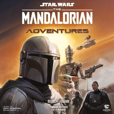 Alle Details zum Brettspiel The Mandalorian: Adventures und ähnlichen Spielen