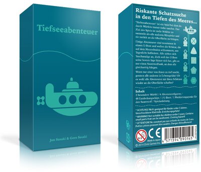 Alle Details zum Brettspiel Tiefseeabenteuer und ähnlichen Spielen