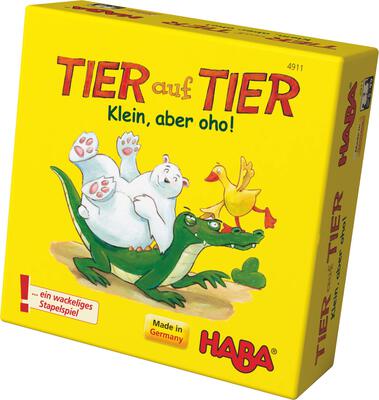 Alle Details zum Brettspiel Tier auf Tier: Klein, aber oho! und ähnlichen Spielen
