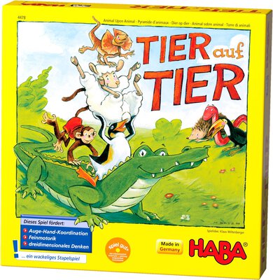 Alle Details zum Brettspiel Tier auf Tier und ähnlichen Spielen