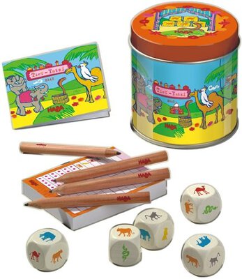 Alle Details zum Brettspiel Tier-Yatzi und ähnlichen Spielen