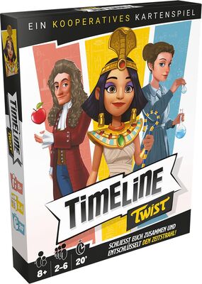 Alle Details zum Brettspiel Timeline Twist und ähnlichen Spielen