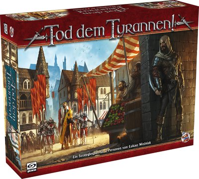 Alle Details zum Brettspiel Tod dem Tyrannen! und ähnlichen Spielen