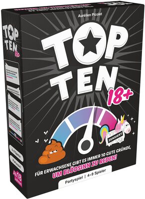 Alle Details zum Brettspiel Top Ten 18+ und ähnlichen Spielen