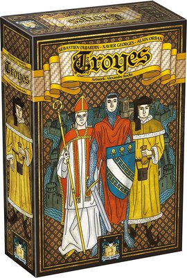 Alle Details zum Brettspiel Troyes und ähnlichen Spielen