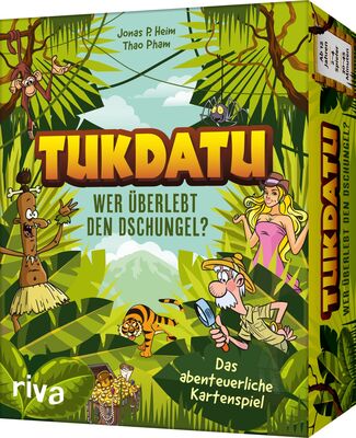 Alle Details zum Brettspiel Tukdatu: Wer überlebt den Dschungel? und ähnlichen Spielen