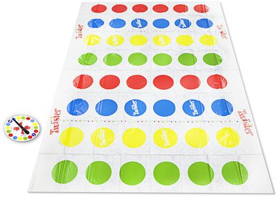 Alle Details zum Brettspiel Twister Ultimate und ähnlichen Spielen
