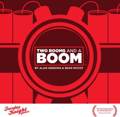 Alle Details zum Brettspiel Two Rooms and a Boom und ähnlichen Spielen