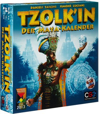 Alle Details zum Brettspiel Tzolk'in: Der Maya-Kalender und ähnlichen Spielen