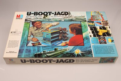 Alle Details zum Brettspiel U-Boot Jagd und ähnlichen Spielen