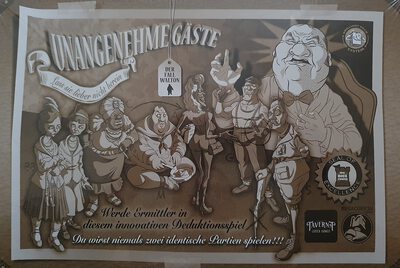 Alle Details zum Brettspiel Unangenehme Gäste und ähnlichen Spielen