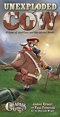 Alle Details zum Brettspiel Unexploded Cow und ähnlichen Spielen