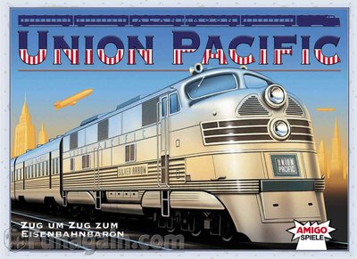 Alle Details zum Brettspiel Union Pacific und ähnlichen Spielen