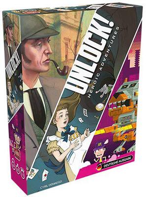 Alle Details zum Brettspiel Unlock! Heroic Adventures und ähnlichen Spielen