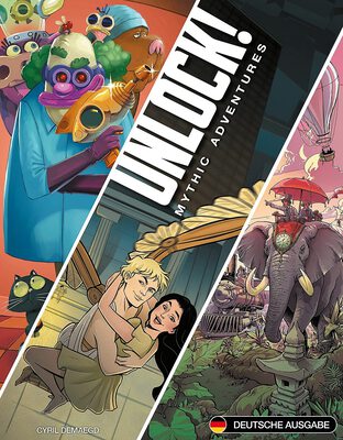 Alle Details zum Brettspiel Unlock!: Mythic Adventures und ähnlichen Spielen