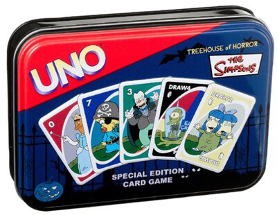 Alle Details zum Brettspiel UNO: The Simpsons Treehouse of Horror und ähnlichen Spielen