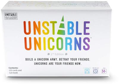 Alle Details zum Brettspiel Unstable Unicorns und ähnlichen Spielen