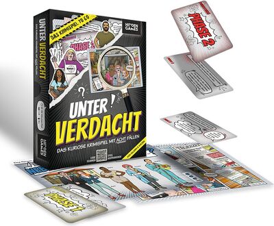 Alle Details zum Brettspiel Unter Verdacht und ähnlichen Spielen