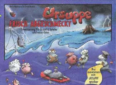 Alle Details zum Brettspiel Ursuppe: Frisch Abgeschmeckt (Erweiterung) und ähnlichen Spielen
