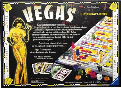 Alle Details zum Brettspiel Vegas und ähnlichen Spielen